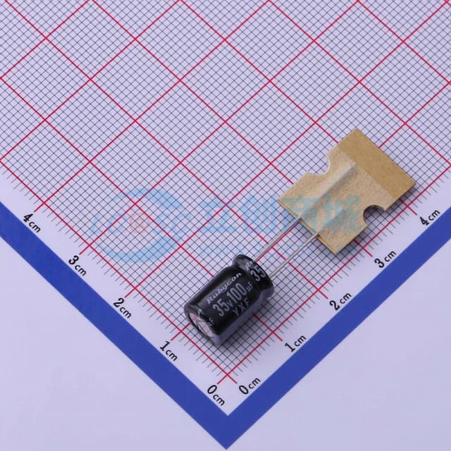 100uF ±20% 35V 【插件】实物图