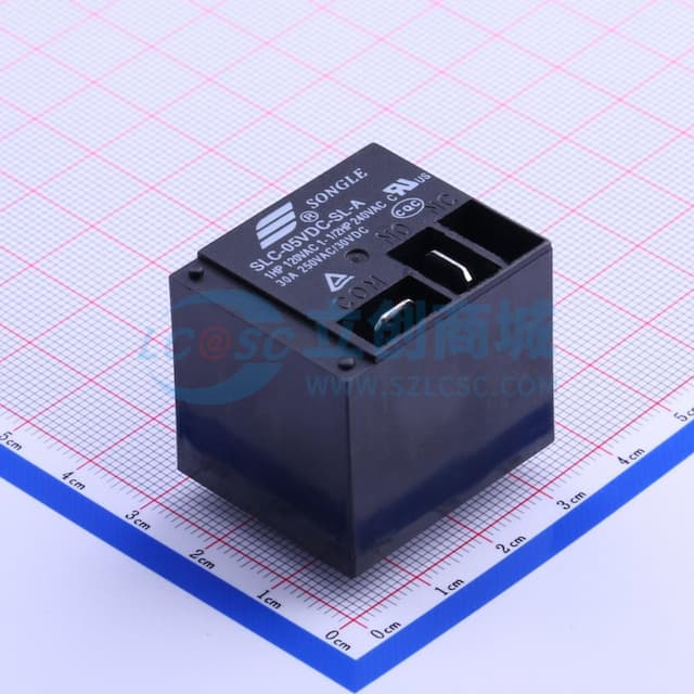 黑色 SLC-05VDC-SL-A【继电】实物图