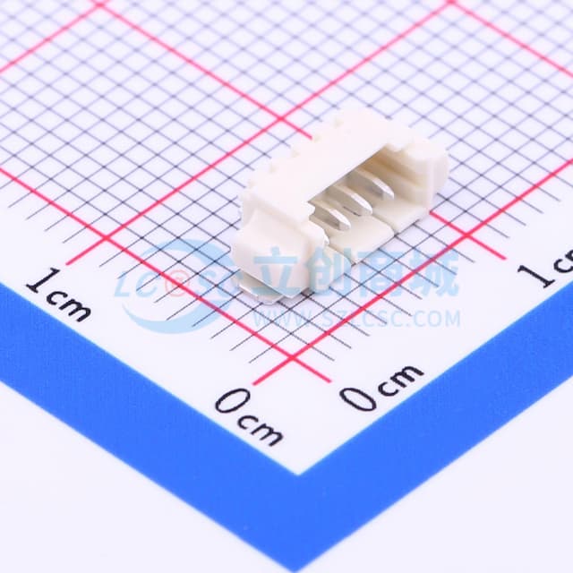1x4P 间距:1.25mm 卧贴 系列:PicoBlade(MX 1.25)实物图