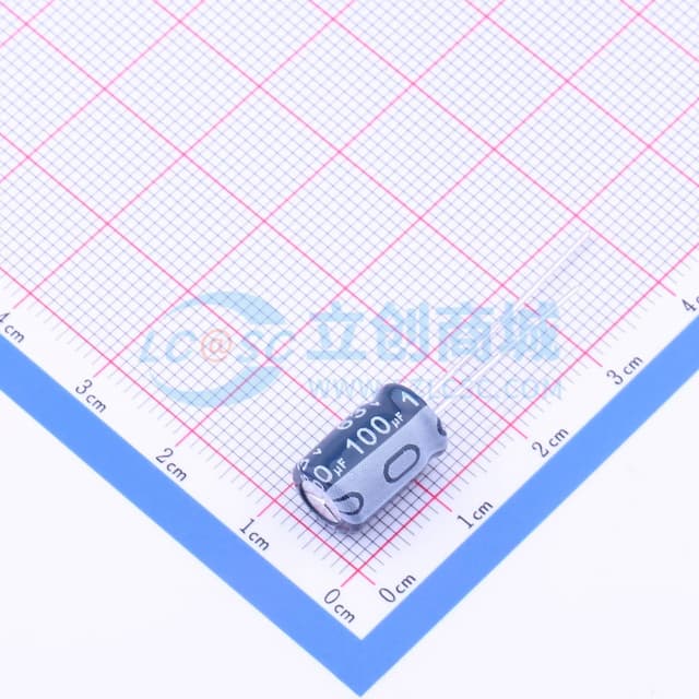 100uF ±20% 63V 【插件】实物图