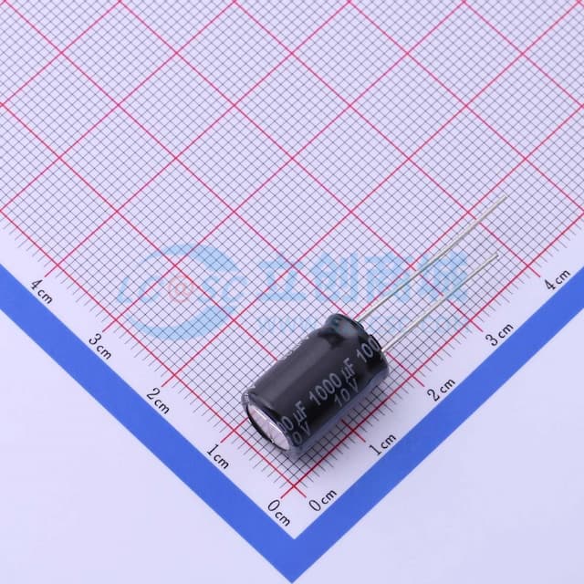 1000uF ±20% 10V 【引线】实物图