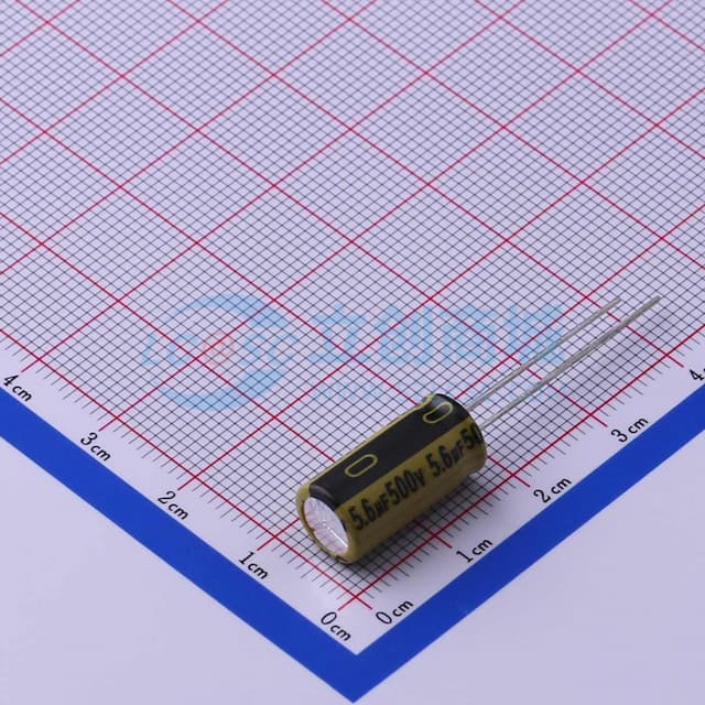 5.6uF ±20% 500V 【插件】实物图