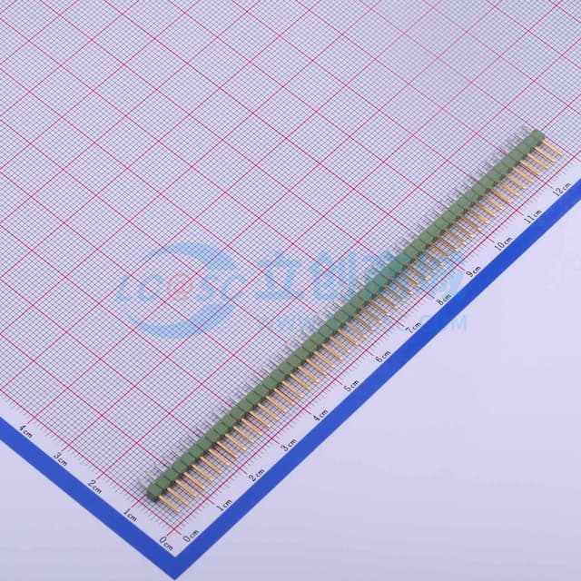 1x50P 间距:2.54mm 直插 【插件】实物图