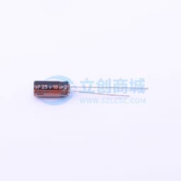 10uF ±20% 25V 【引线】缩略图
