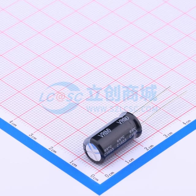 100uF ±20% 100V 【引线】实物图
