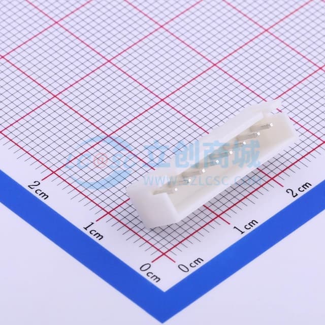 1x8P 间距:2.5mm 直插 系列:XH 【插件】实物图