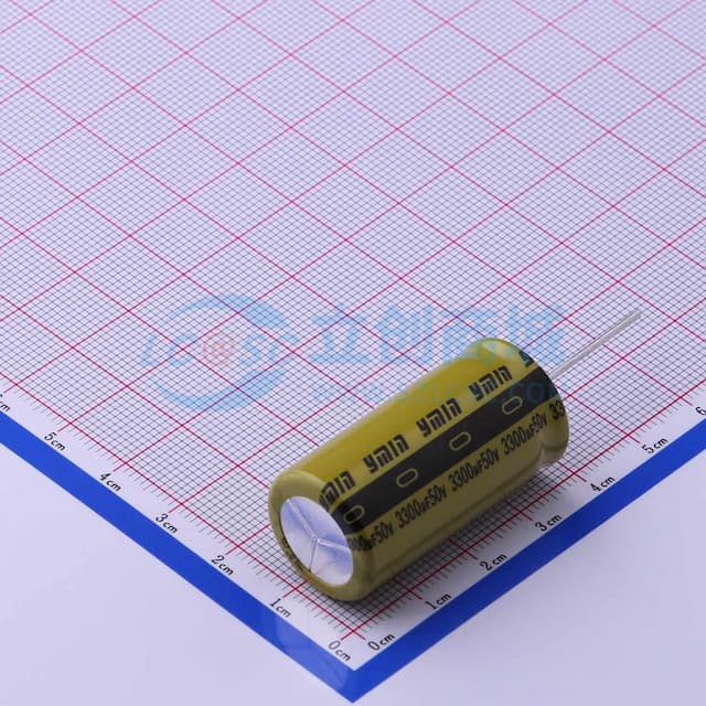 3300uF ±20% 50V 【插件】实物图
