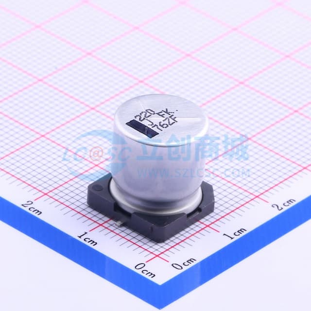 220uF ±20% 63V实物图