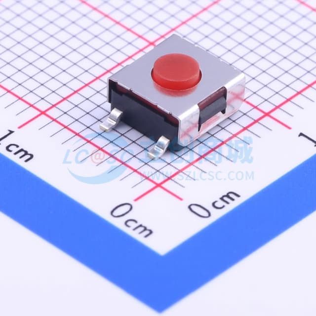 防水型轻触开关 贴片 260gf实物图