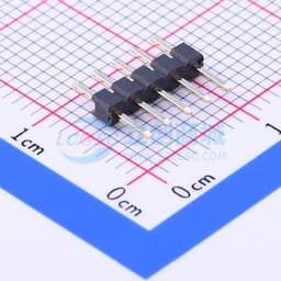 1x5P 间距:2mm 方针 直插 【排针】缩略图