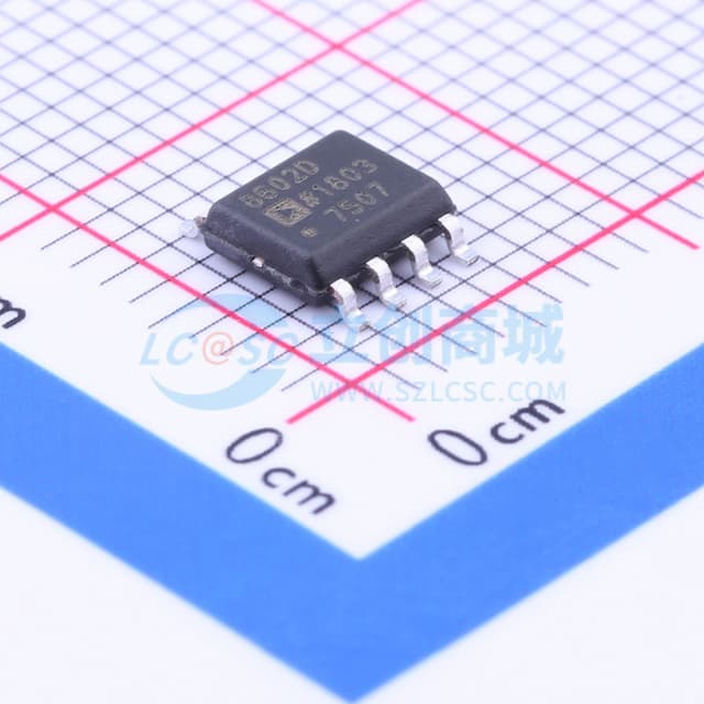 具有极低失调电压的DigiTrim™轨到轨输入和输出双通道运算放大器实物图