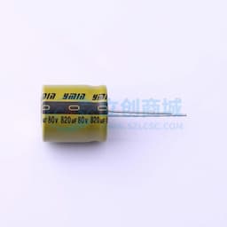 820uF ±20% 80V 【插件】缩略图