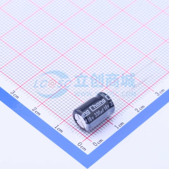 330uF ±20% 16V 【插件】实物图
