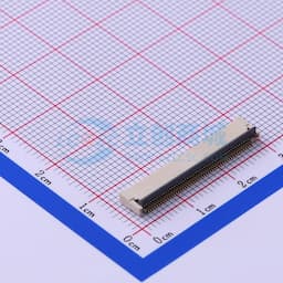 间距:0.5mm P数:50P 翻盖式 双侧触点/上下接缩略图