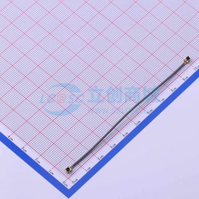 一代IPEX(双头)跳线,RF1.13,L=100mm实物图