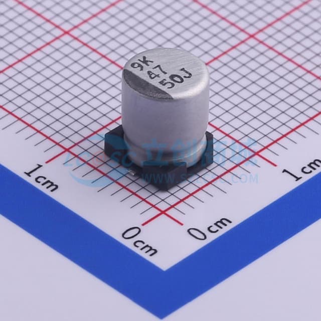 47uF ±20% 50V实物图
