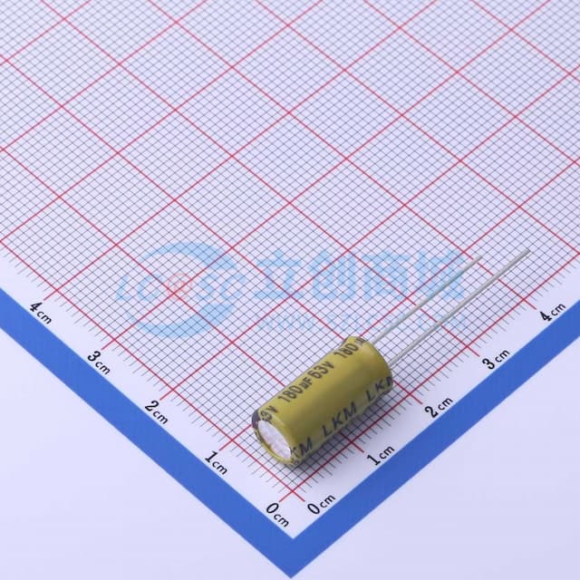 180uF ±20% 63V 【插件】实物图