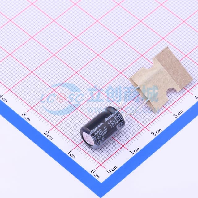 330uF ±20% 16V 【插件】实物图