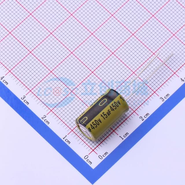 15uF ±20% 450V 【引线】实物图