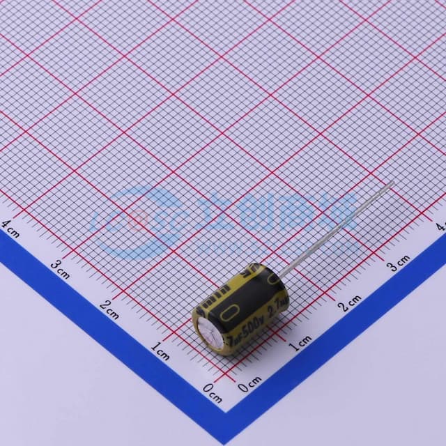 2.7uF ±20% 500V 【插件】实物图