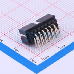 2x7P 间距:2mm 弯插 【插件】缩略图