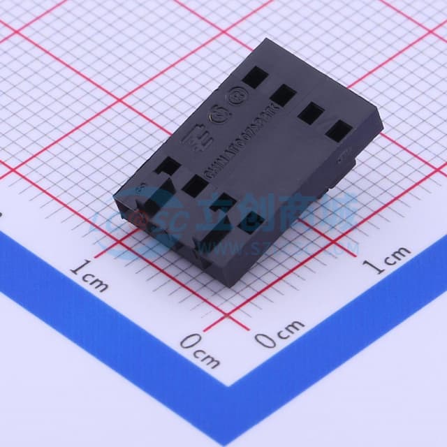 1x4P 2.54mm实物图