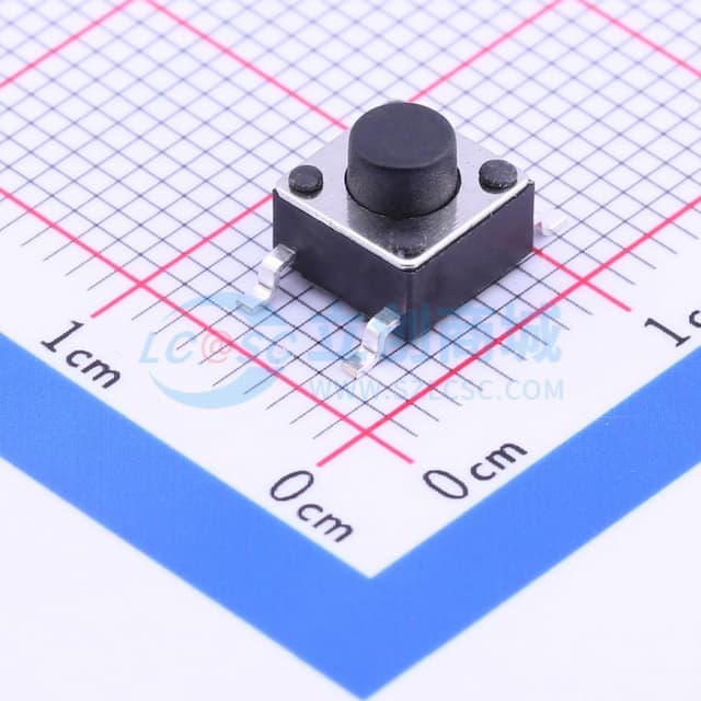 6*6*5.5mm 立贴 轻触开关实物图