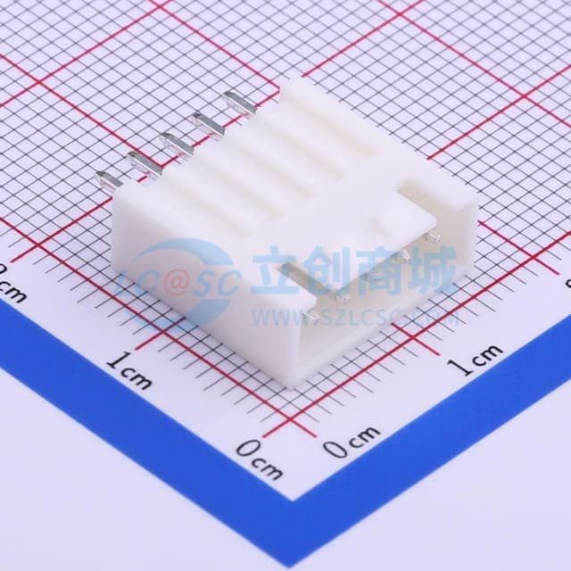 1x5P 间距:2.5mm 直插 【插件】实物图