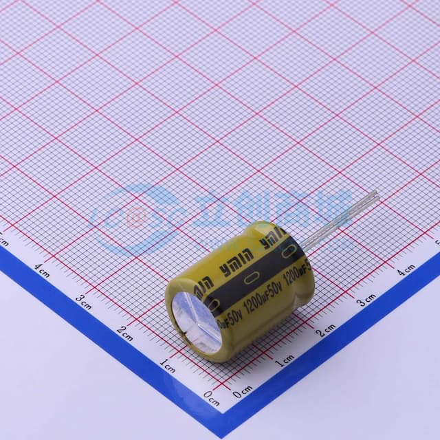 1200uF ±20% 50V 【插件】实物图