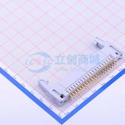 2.54mm 2x20P 排数:2 每排P数:20 【ID】缩略图