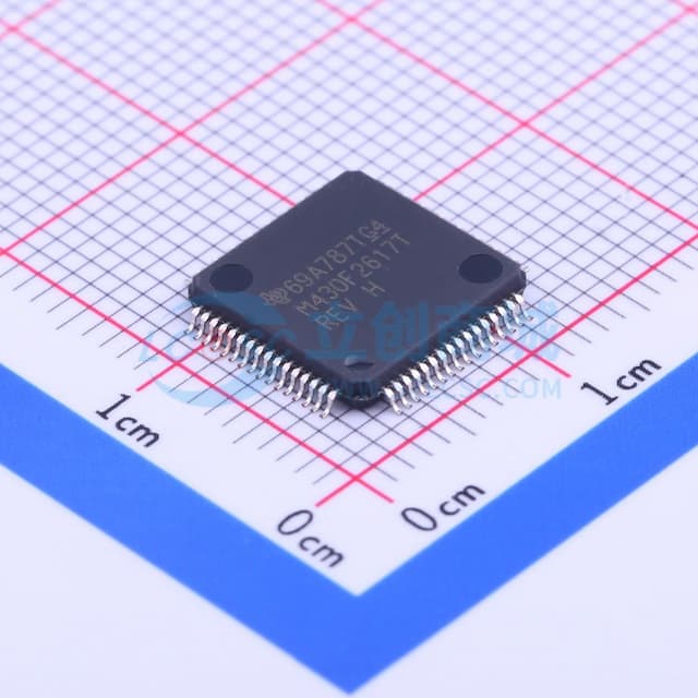 具有 92KB 闪存、8KB SRAM、12 位 ADC、双通道 12 位 DAC、I2C/SPI/UART、硬件加速器和 DMA 的 16MHz MCU实物图