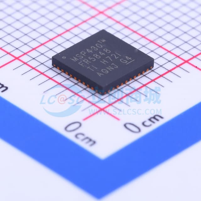 具有 48KB FRAM、2KB SRAM、12 位 ADC、比较器、DMA、UART/SPI/I2C 和计时器的 16MHz MCU实物图