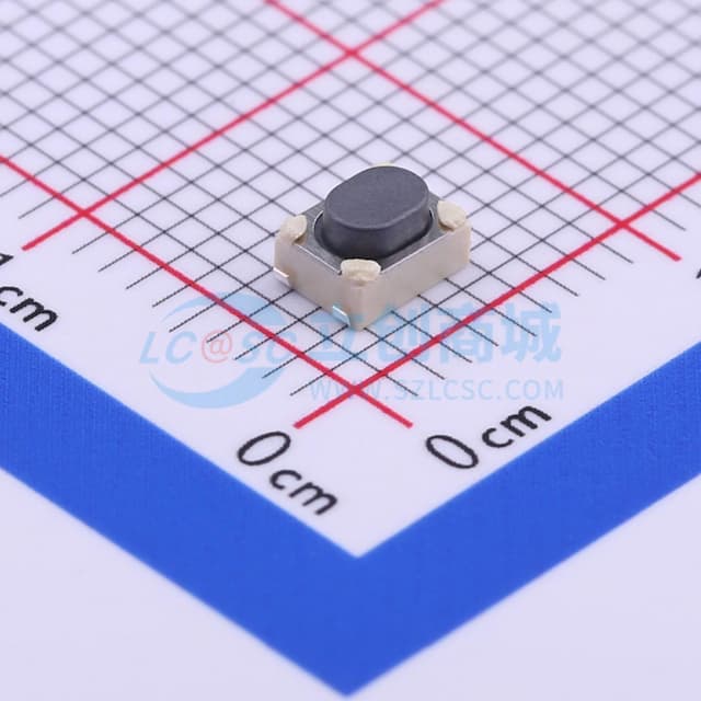 4.2*3.2*2.5mm 立贴 轻触开关实物图