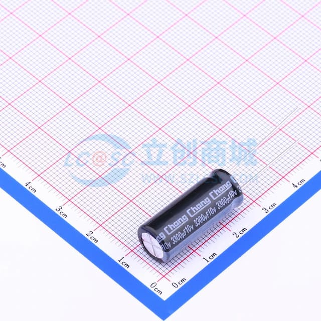 3300uF ±20% 10V 【引线】实物图