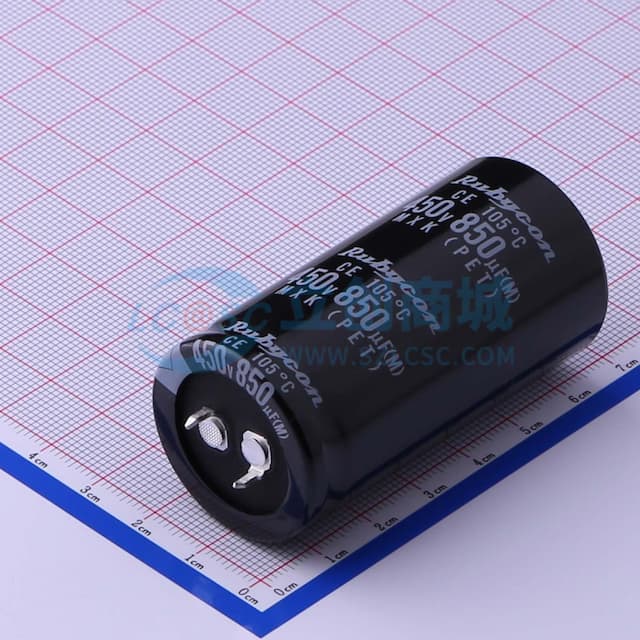 850uF ±20% 450V 【插件】实物图