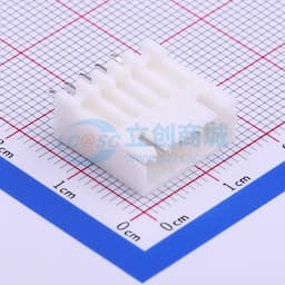 1x5P 间距:2.5mm 直插 系列:XH 【插件】缩略图