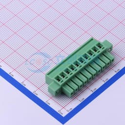 3.81mm 1x10P 排数:1 每排P数:10 螺丝固定缩略图