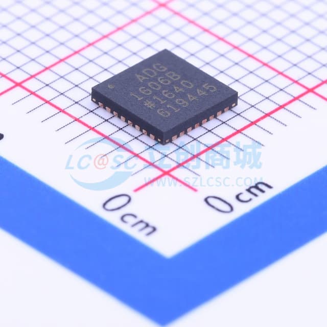 4.5 Ω 导通电阻, 16 通道, 差分 8 通道 ±5 V, +12 V, +5 V 和 +3.3 V 多路复用器实物图
