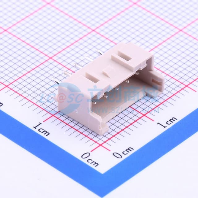 1x5P 间距:2.5mm 直插 系列:XA 【插件】实物图