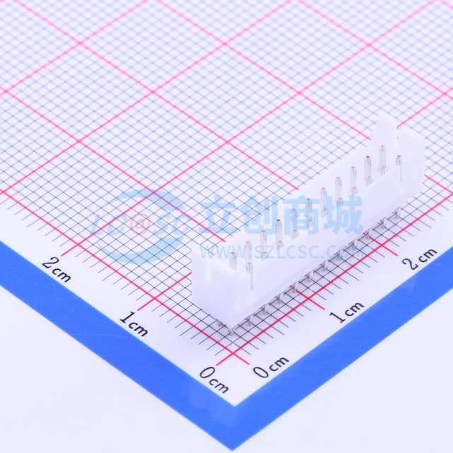 2x12P 间距:2mm 直插 系列:PHD 【插件】实物图