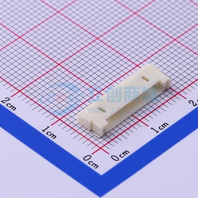 1x11P 间距:1.25mm 卧贴实物图