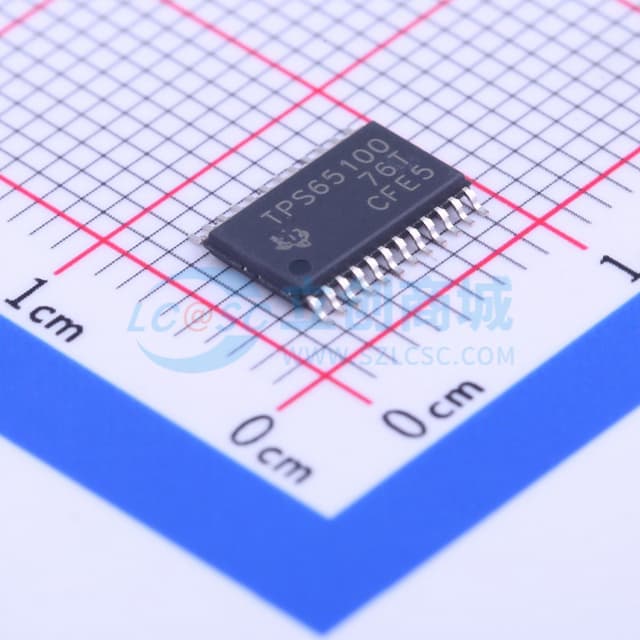 TPS6510x 三路输出LCD电源带线性稳压器和VCOM缓冲实物图