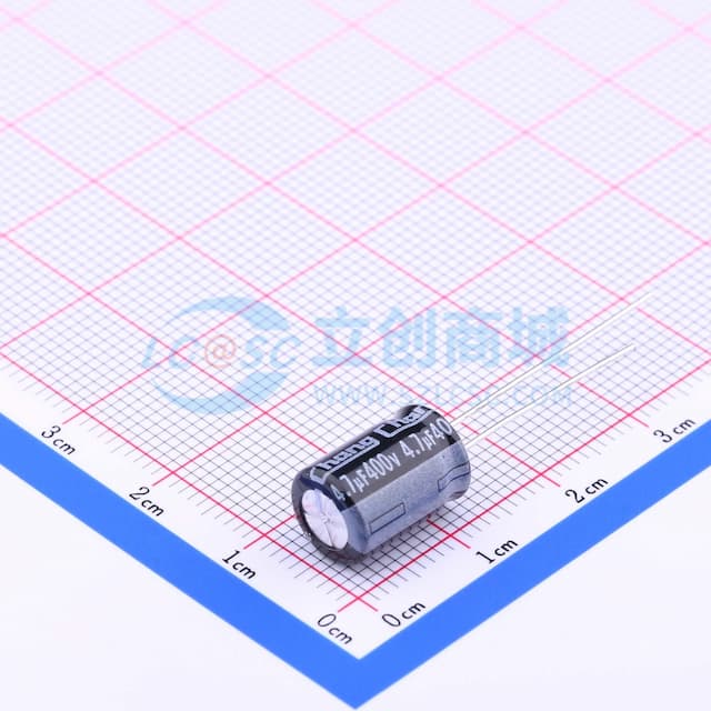 4.7uF ±20% 400V 【插件】实物图