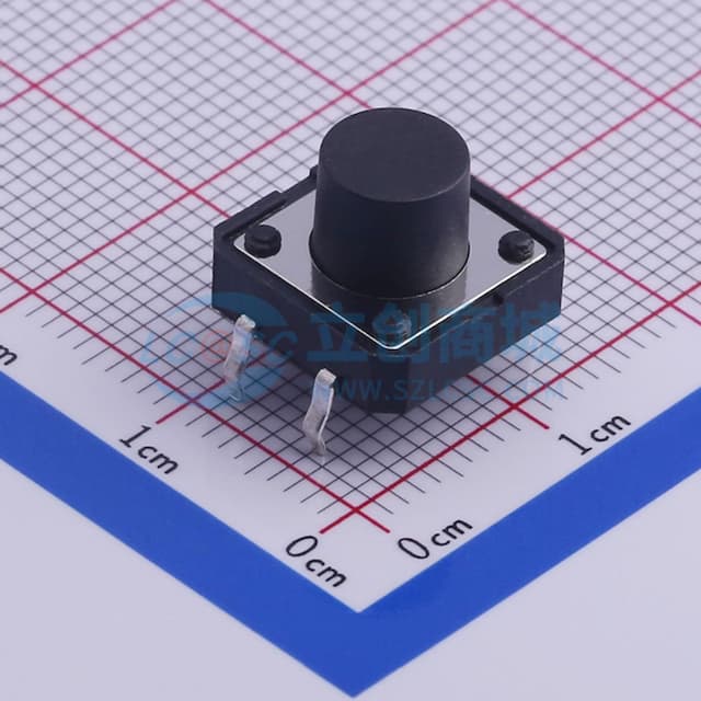 12*12*8.5mm 直插 轻触开关 【轻触】实物图