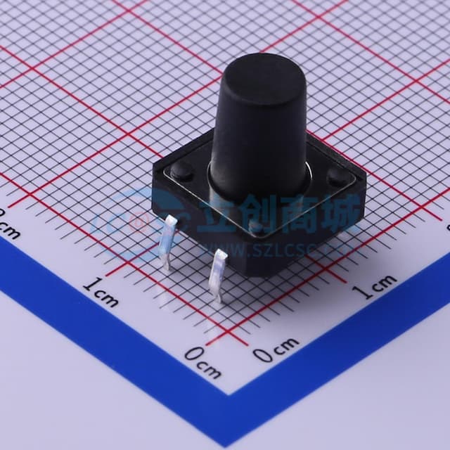 12*12*12mm 直插 轻触开关 【轻触】实物图