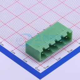 5.08mm 1x5P 排数:1 每排P数:5 【插拔】缩略图