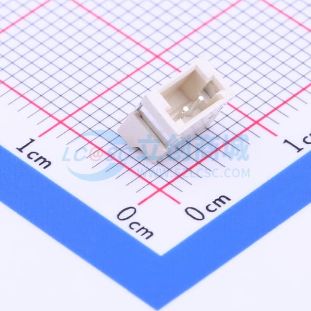 系列:ZH 间距:1.5mm 1x2P实物图