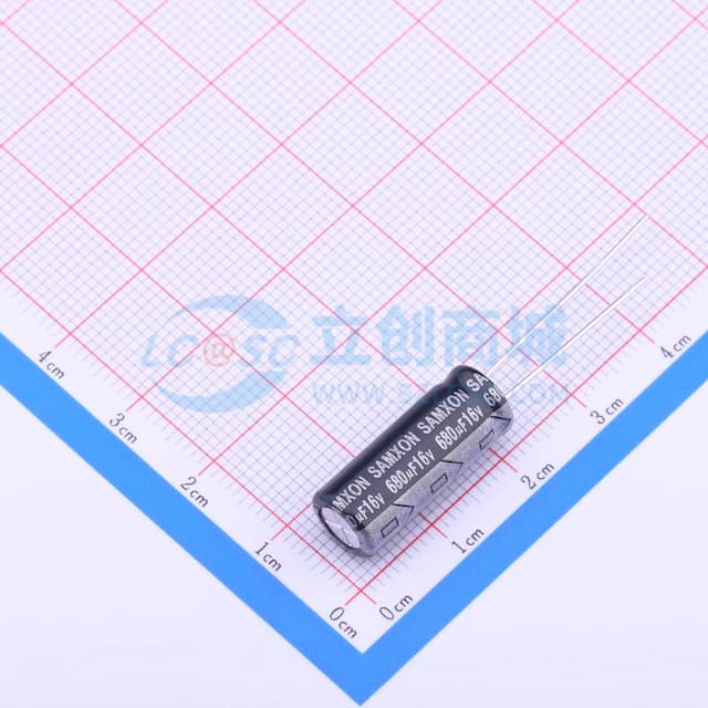 680uF ±20% 16V 【插件】实物图