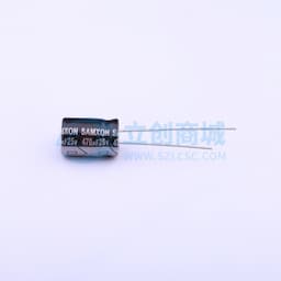 470uF ±20% 25V 【插件】缩略图
