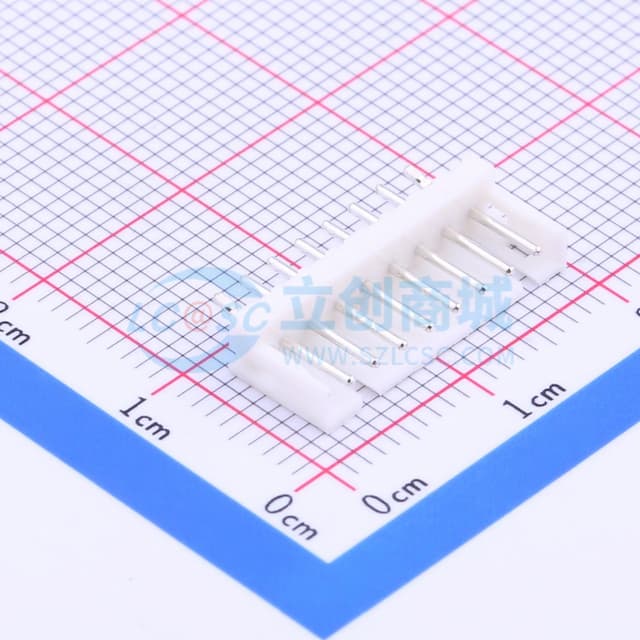 1x8P 间距:2mm 直插 【插件】实物图